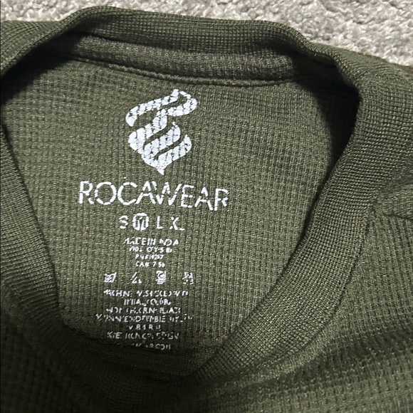 Y2K Rocawear Camouflage Thermal Long Sleeve - Picture 3 of 5